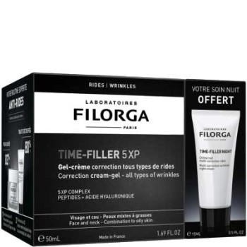 Coffret anti-rides gel-crème - Time Filler - Jour & nuit - Peaux matures - 2 produits - 03 - 30731026