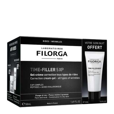 Coffret anti-rides gel-crème - Time Filler - Jour & nuit - Peaux matures - 2 produits - 03 - 30731026