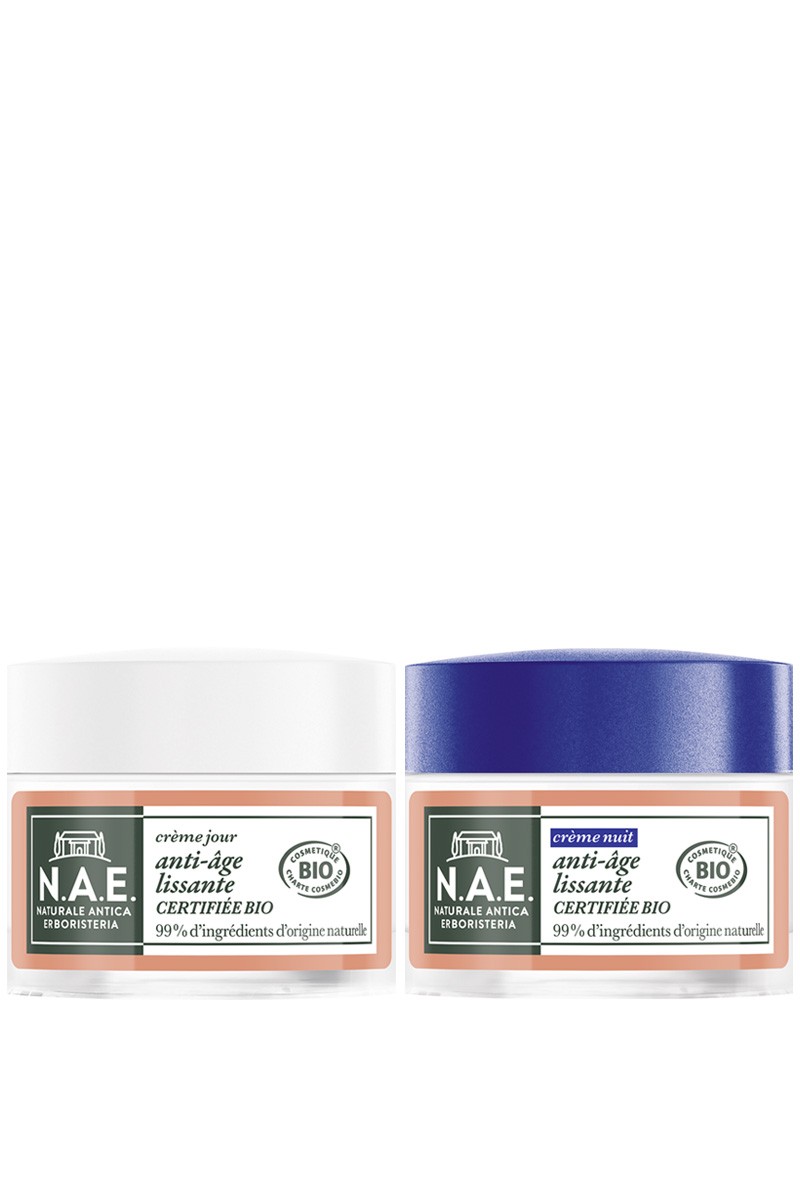 Crèmes anti-rides bio - Eglantier & écorce d orange - Jour & nuit - Visage - 2 x 50 ml - 03 - 26779724