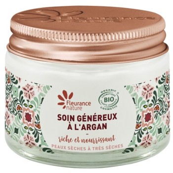 Soin généreux bio - Argan - Peaux sèches à très sèches - 50 ml - 03 - 26862476