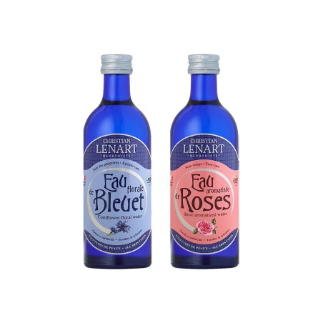 Duo eau florale de bleuet & eau aromatisée de roses - 2 x 200 ml - 03 - 26788883