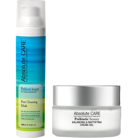 Masque désincrustant & gel-crème équilibrant - Prébiotiques - Visage - 03 - 27046974