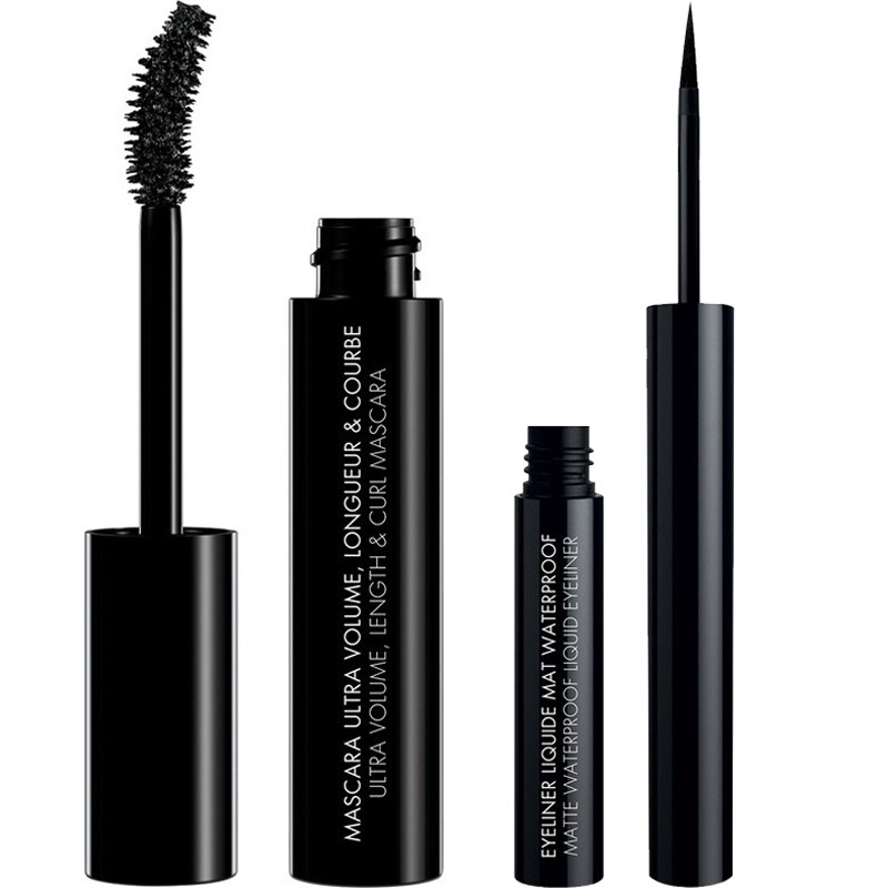 Mascara ultra volume & eyeliner liquide mat - Noir - 03 - 30348843