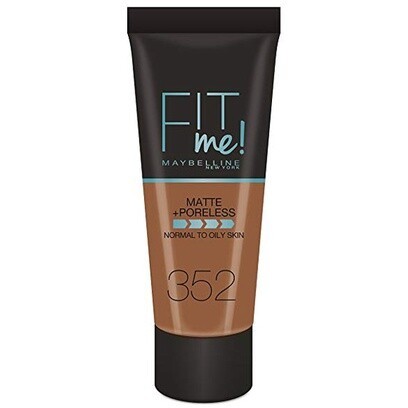 Fond de teint liquide matifiant - Fit Me Matte & Poreless - 352 Cacao - 30 ml - 03 - 26761554