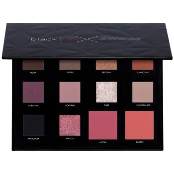 Palette de 12 ombres à paupières & blush - Black|Up x Shy m - Teint & yeux - 03 - 26766457