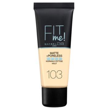 Fond de teint liquide matifiant - Fit Me Matte & Poreless - 103 Pure Ivory - 30ml - 03 - 27829145