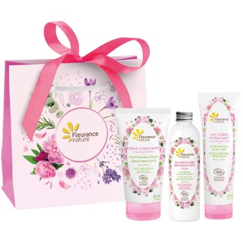 Coffret trio hydratation rose - Visage & corps - 3 produits - 03 - 26963185