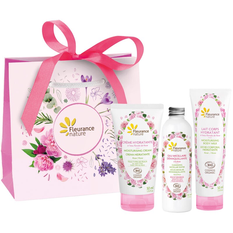 Coffret trio hydratation rose - Visage & corps - 3 produits - 03 - 26963185