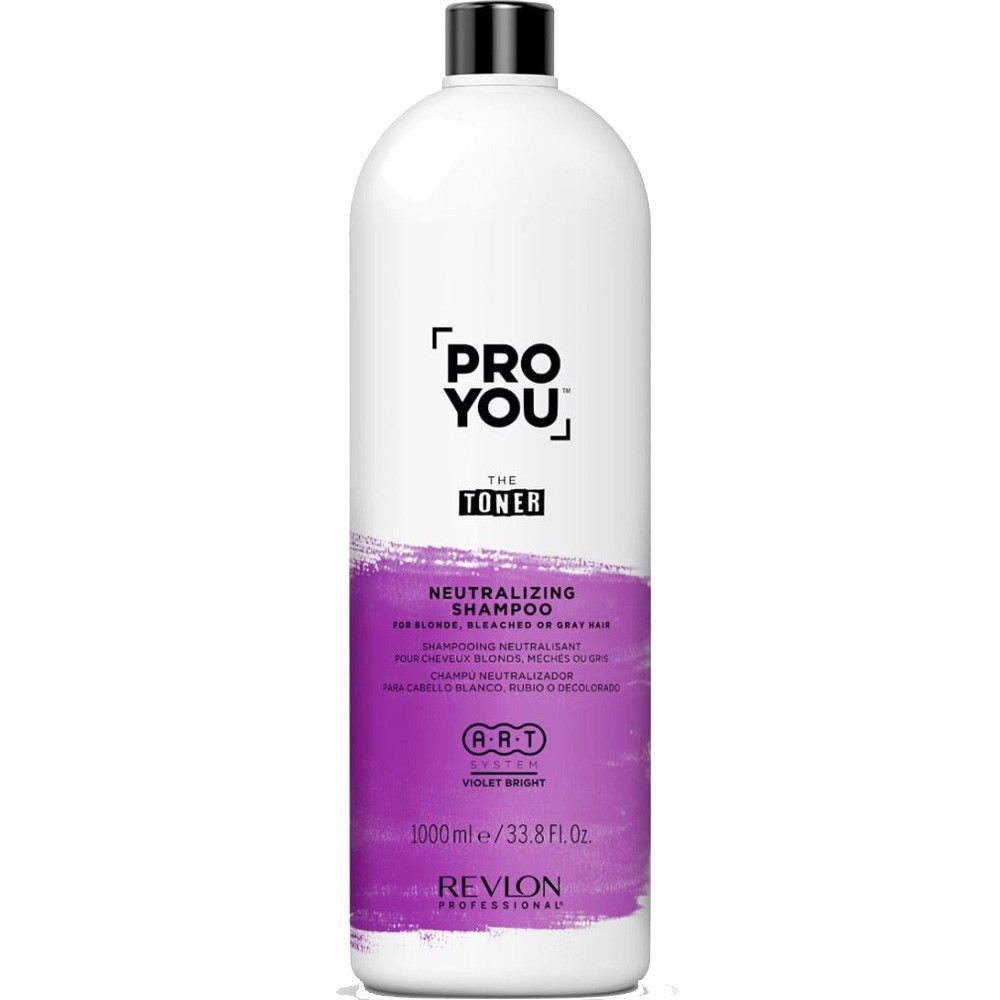 Shampoing neutralisant - Pro You - Cheveux blonds, décolorés & gris - 1 L - 03 - 30825520