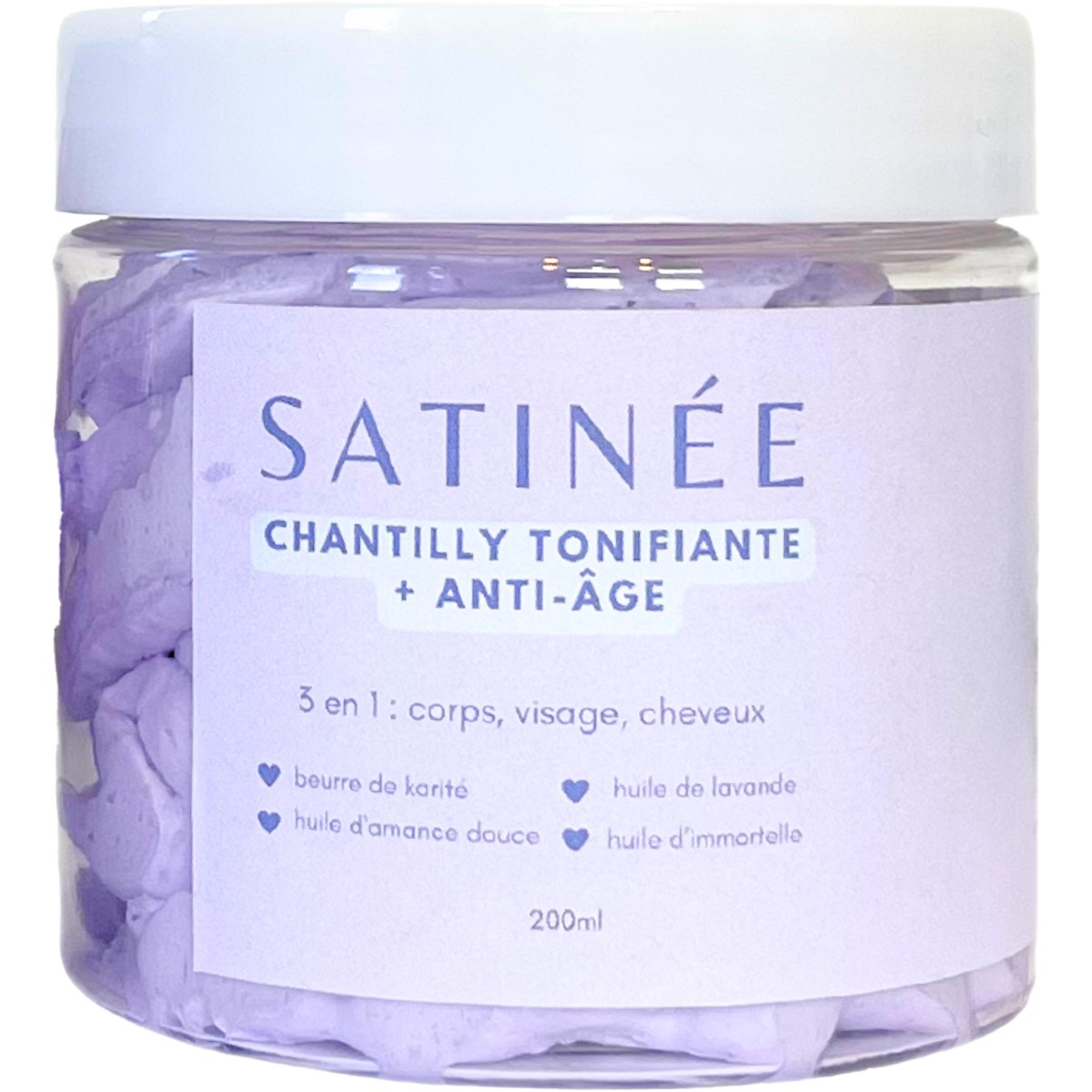 Chantilly tonifiante & anti-âge - Corps, visage & cheveux - 200 ml - 03 - 29629982