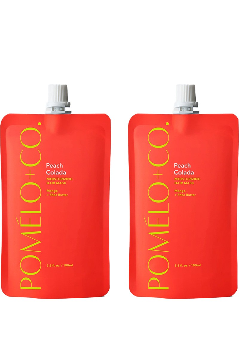 Duo de masques nourrissants - Peach Colada - Cheveux secs & abîmés - 2 x 100 ml - 03 - 26789038