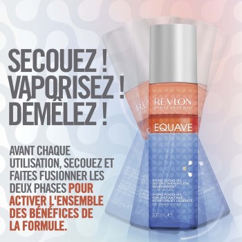 Soin démêlant nourrissant sans rinçage - Equave - 3 phases - Cheveux & corps - 200 ml - 03 - 29824834