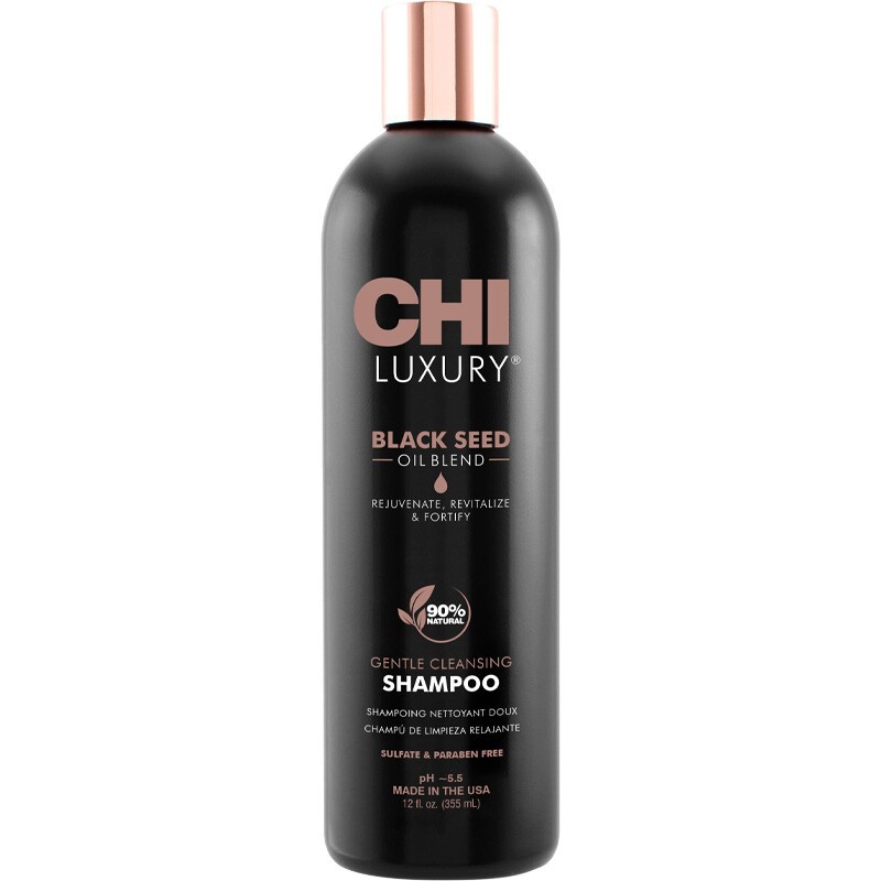 Shampoing revitalisant - CHI Luxury - Huile de nigelle - Tous types de cheveux - 355 ml - 03 - 26963274