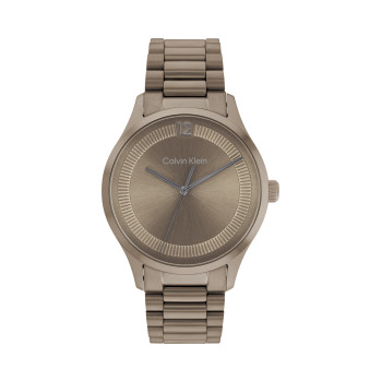 Montre à quartz en acier - Bronze - 02 - 33600055