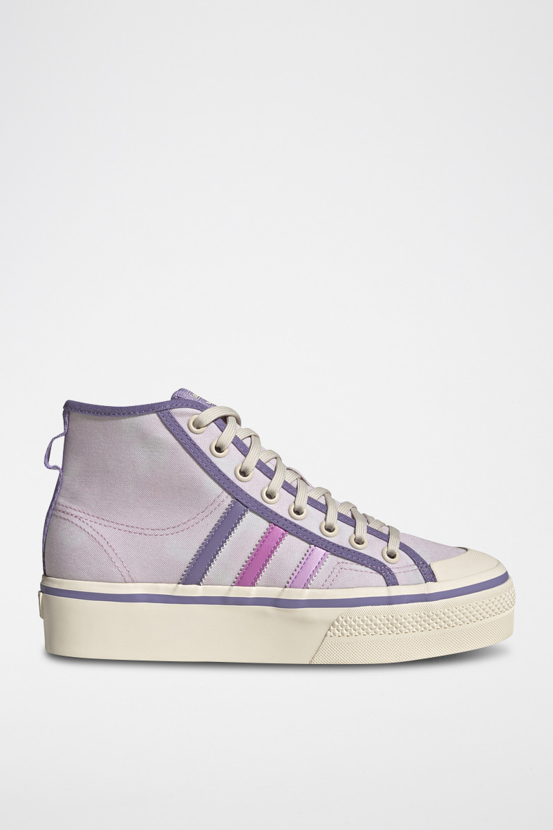 Sneakers montants Nizza Platform Mid W - Mauve - 02 - 33528541