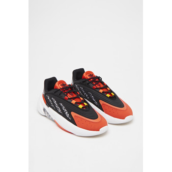 Sneakers Ozelia W - Noir et orange - 02 - 33528555