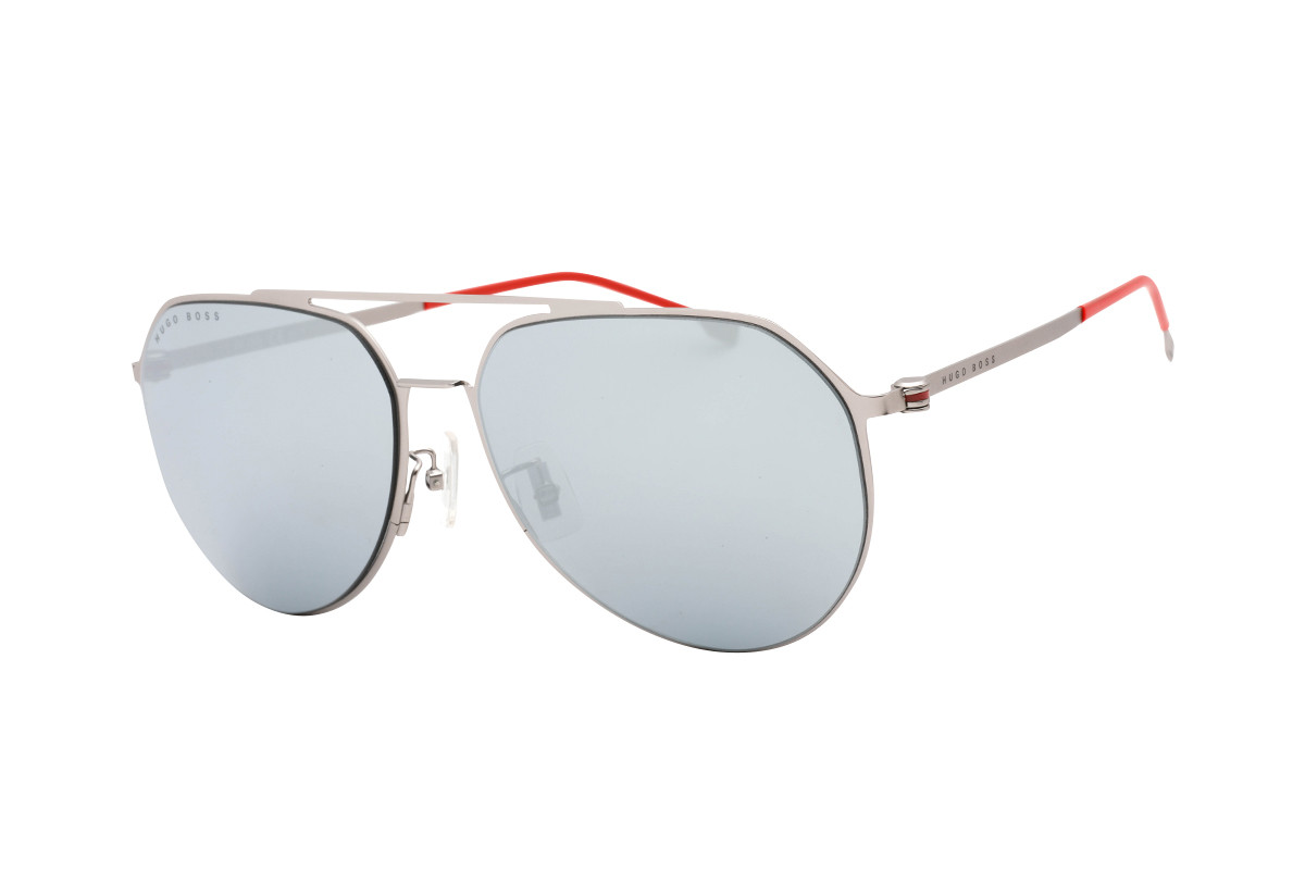 Lunettes de soleil homme - Verres effet miroir - Catégorie 3 - Hugo Boss - 02 - 33213206