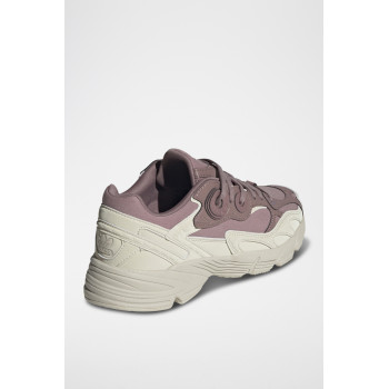 Sneakers en velours Astir W - Mauve et beige - 02 - 33528559