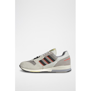 Sneakers en nubuck ZX 420 - Gris et blanc - 02 - 33528540