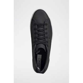 Sneakers en cuir Sleek - Noir - 02 - 33528564