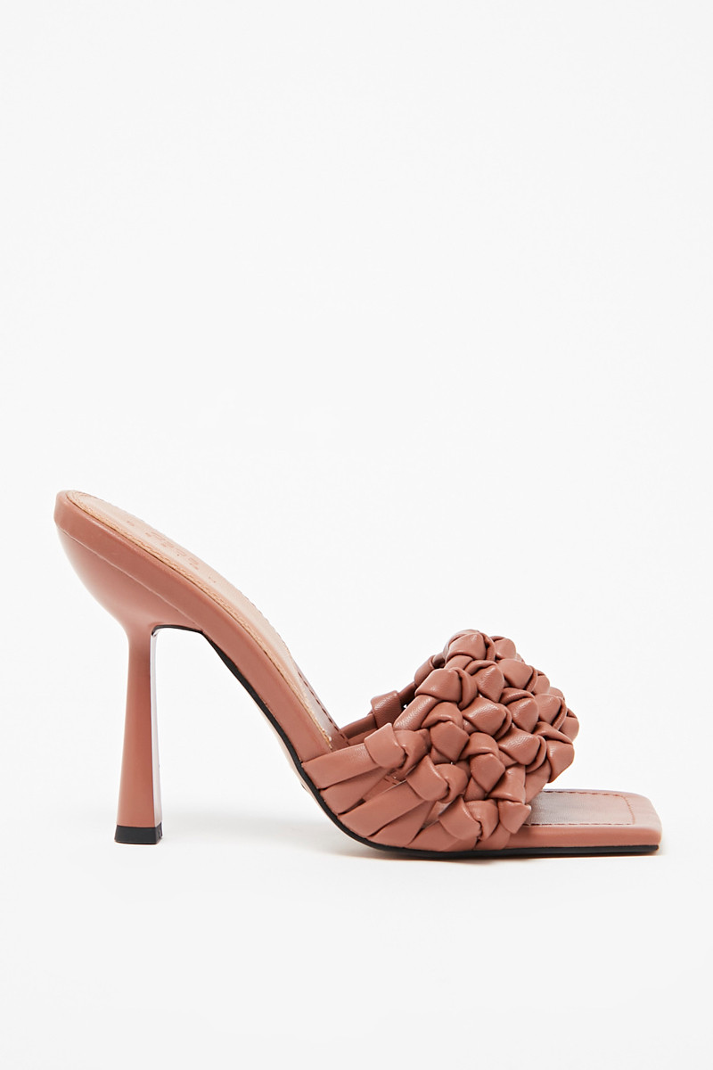 Mules à talons - Marron - 02 - 33143764