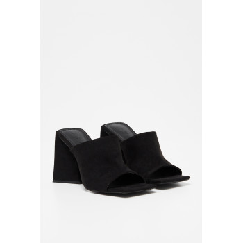 Mules à talons - Noir - 02 - 33144801