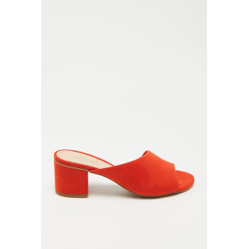 Mules à talons Jamme - Orange - 02 - 33368677