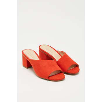 Mules à talons Jamme - Orange - 02 - 33368677