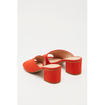 Mules à talons Jamme - Orange - 02 - 33368677