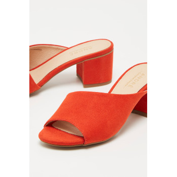 Mules à talons Jamme - Orange - 02 - 33368677