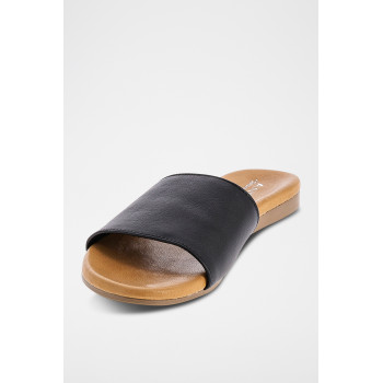 Mules en cuir Libellule - Noir - 02 - 33368678