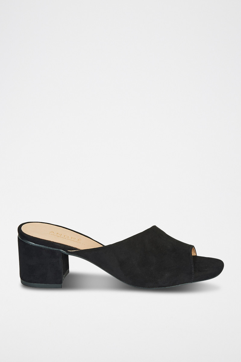 Mules à talons Jamme - Noir - 02 - 33368679