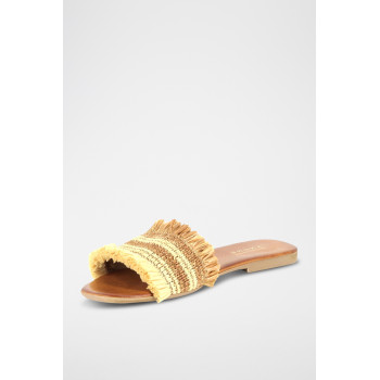 Mules en paille Macherie - Beige - 02 - 33368694