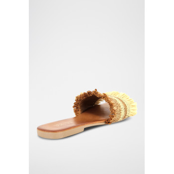 Mules en paille Macherie - Beige - 02 - 33368694