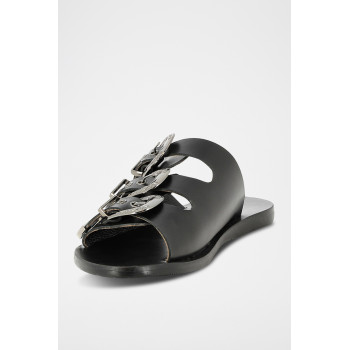 Mules en cuir Ursula - Noir - 02 - 33368710