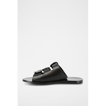 Mules en cuir Ursula - Noir - 02 - 33368710