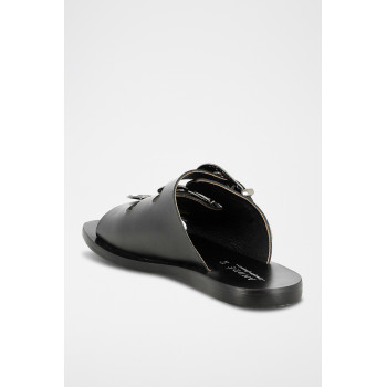 Mules en cuir Ursula - Noir - 02 - 33368710