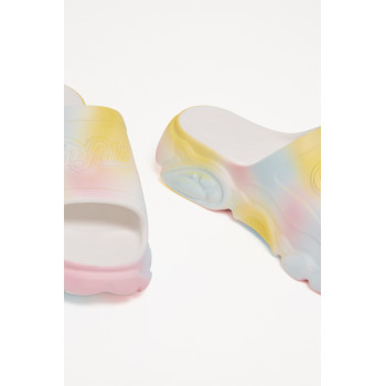 Mules Cld Foam Slide - Vegan - Jaune et rose - 02 - 33363665