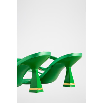 Mules à talons Rinita - Vert clair - 02 - 33445496