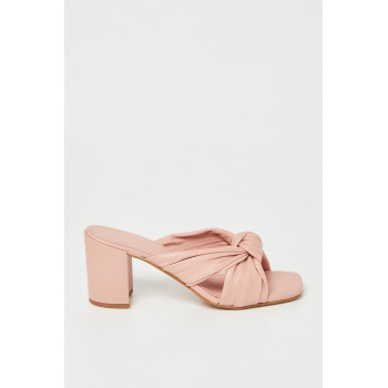 Mules en cuir WFD-Shennly - Rose - 02 - 33445519