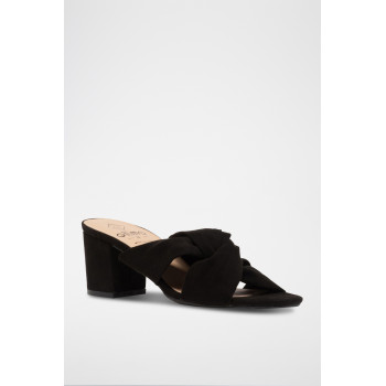 Mules à talons - Noir - 02 - 33541239