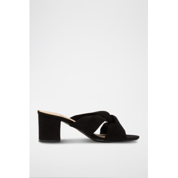 Mules à talons - Noir - 02 - 33541239