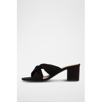 Mules à talons - Noir - 02 - 33541239