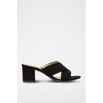 Mules à talons - Noir - 02 - 33541241