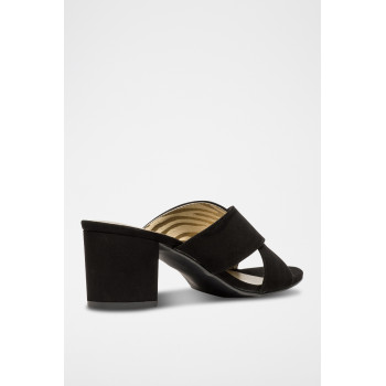 Mules à talons - Noir - 02 - 33541241