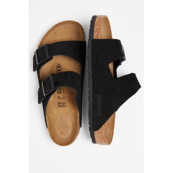 Mules en nubuck Arizona - Noir - Normal - 02 - 33330122