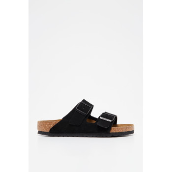 Mules en nubuck Arizona - Noir - Normal - 02 - 33330122