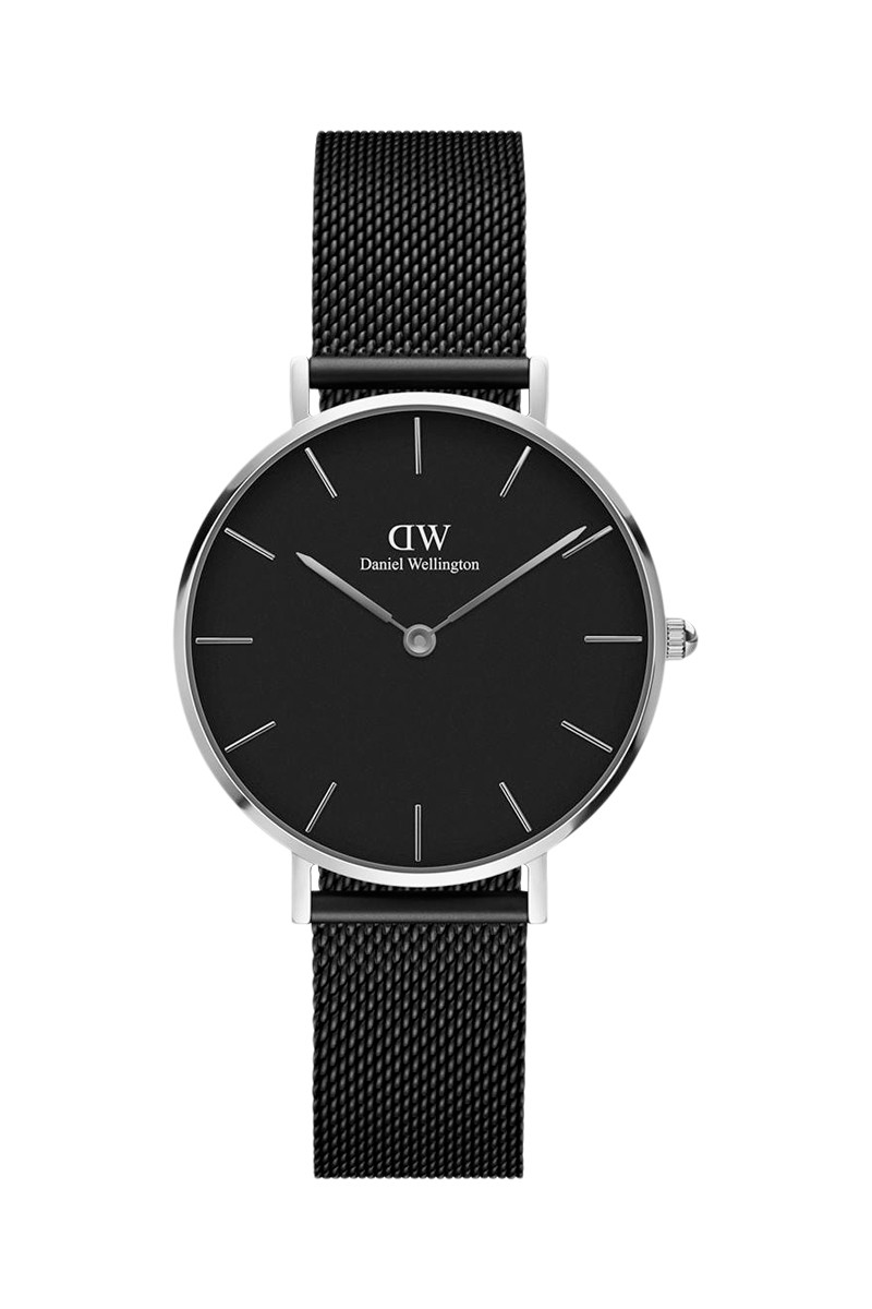 Montre à quartz en acier Ashfield - Noir et argenté - 32 mm - 02 - 33646118