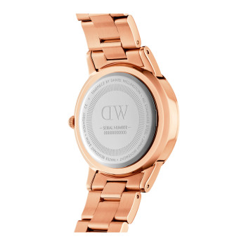 Montre en acier Iconic Link - 40 mm - Doré rose et blanc - 02 - 33646121