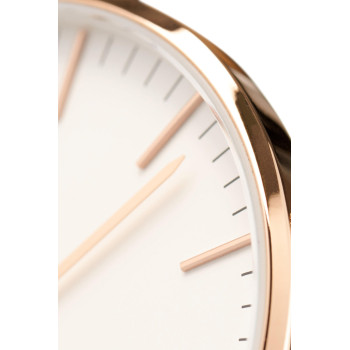 Montre à quartz en cuir et plaqué or rose Sheffield - 40 mm - 02 - 33646152